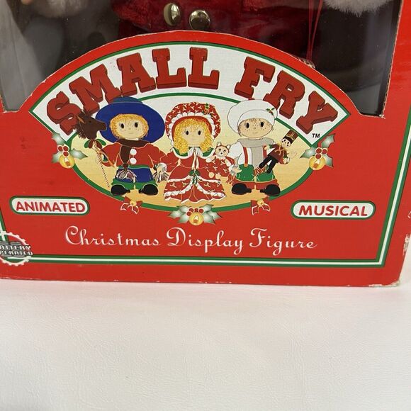TELCO Christmas Small Fry Motionette Musical Animated Girl With Bell UNTESTED - Picture 4 of 11